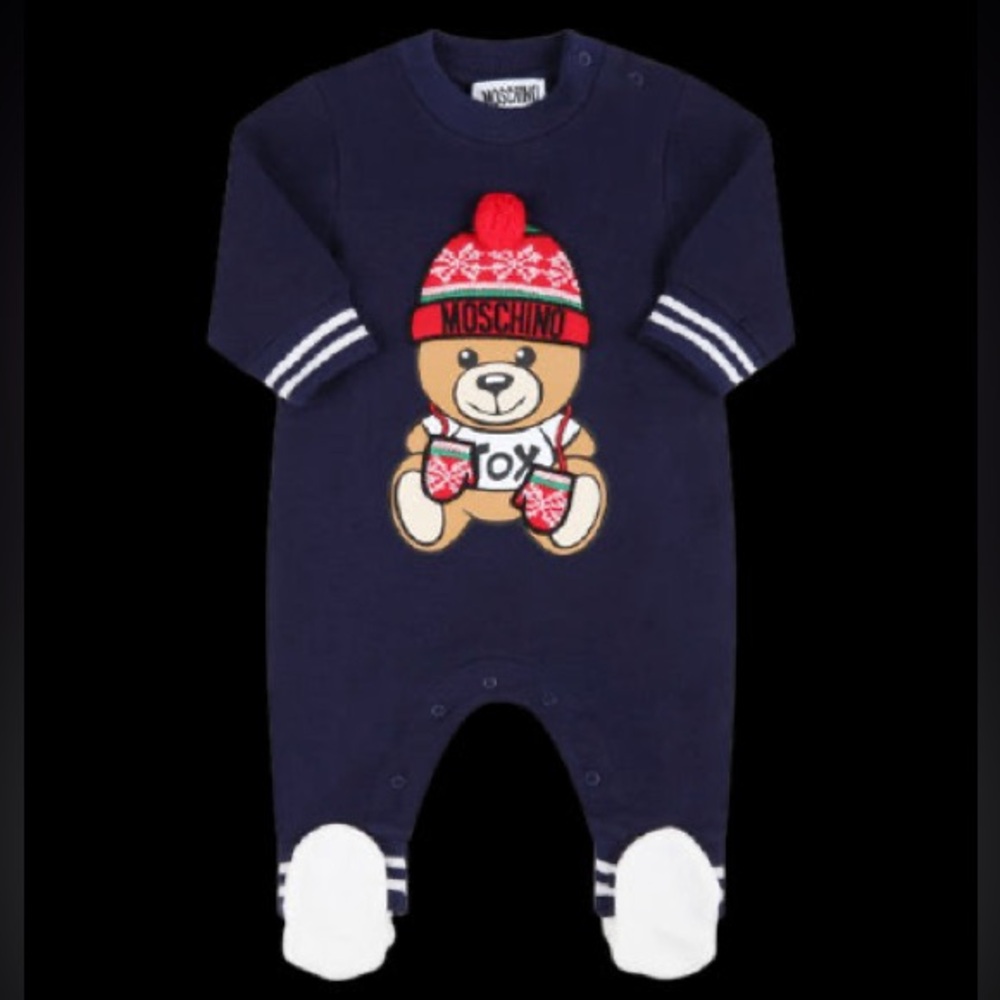 Moshchino baby onesie